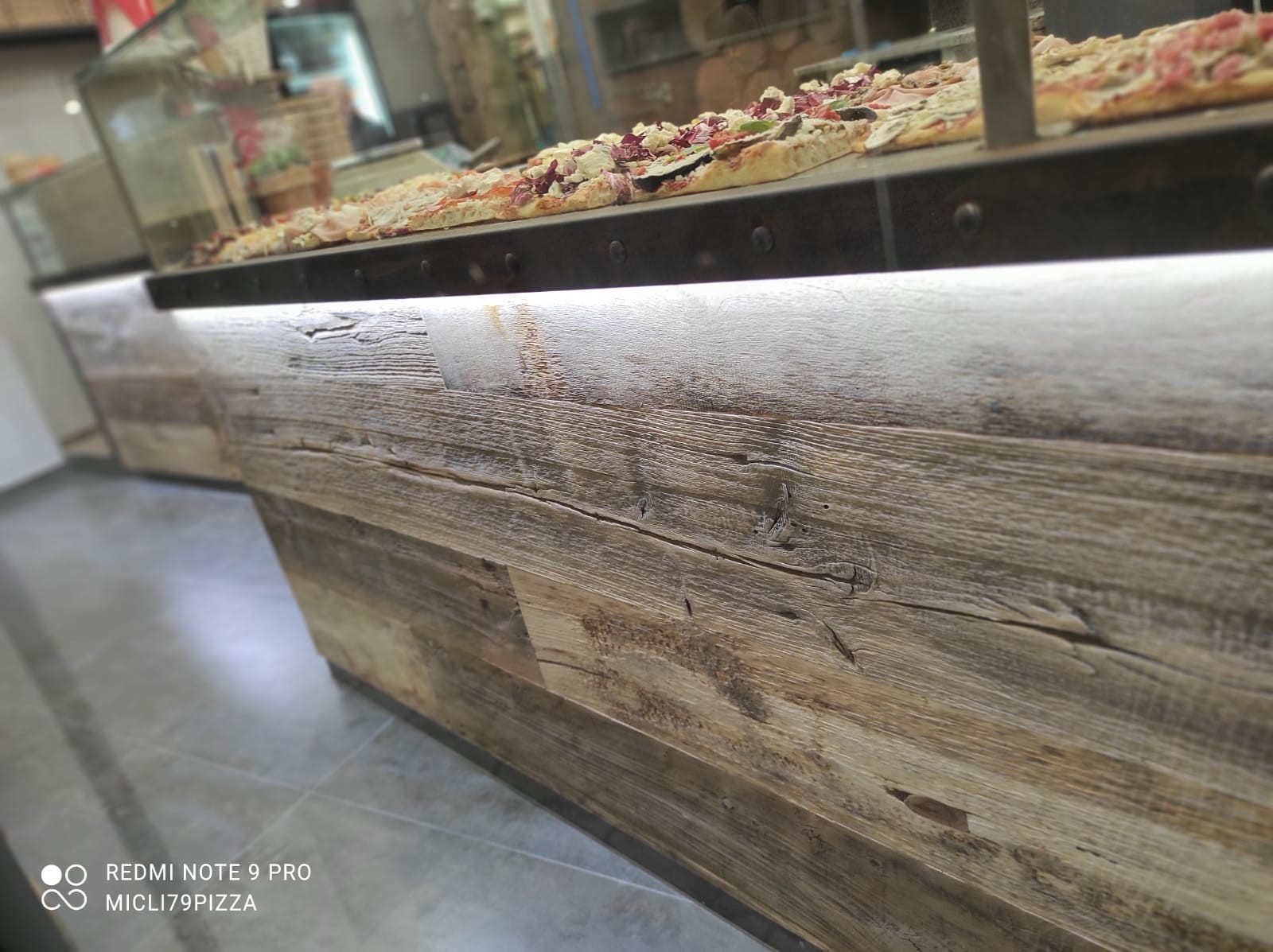 Antique alder of counter in Sottomarina