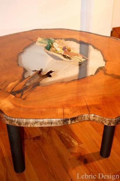 Tavolo in resina - Cedro