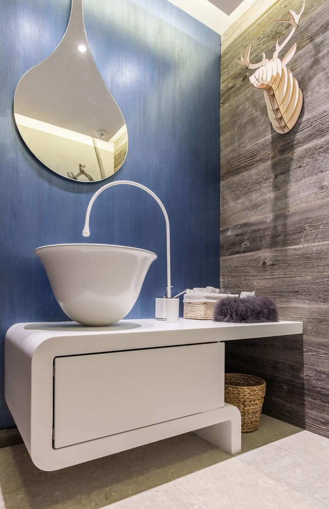 Legno antico: Abete in prima patina blu-grigio