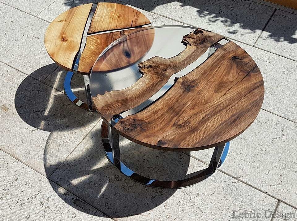 Tavolo in resina - Luna