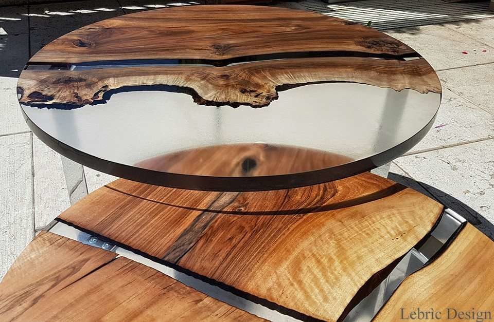 Tavolo in resina - Luna