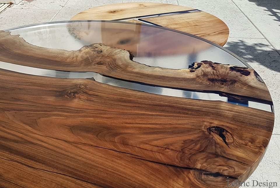 Tavolo in resina - Luna