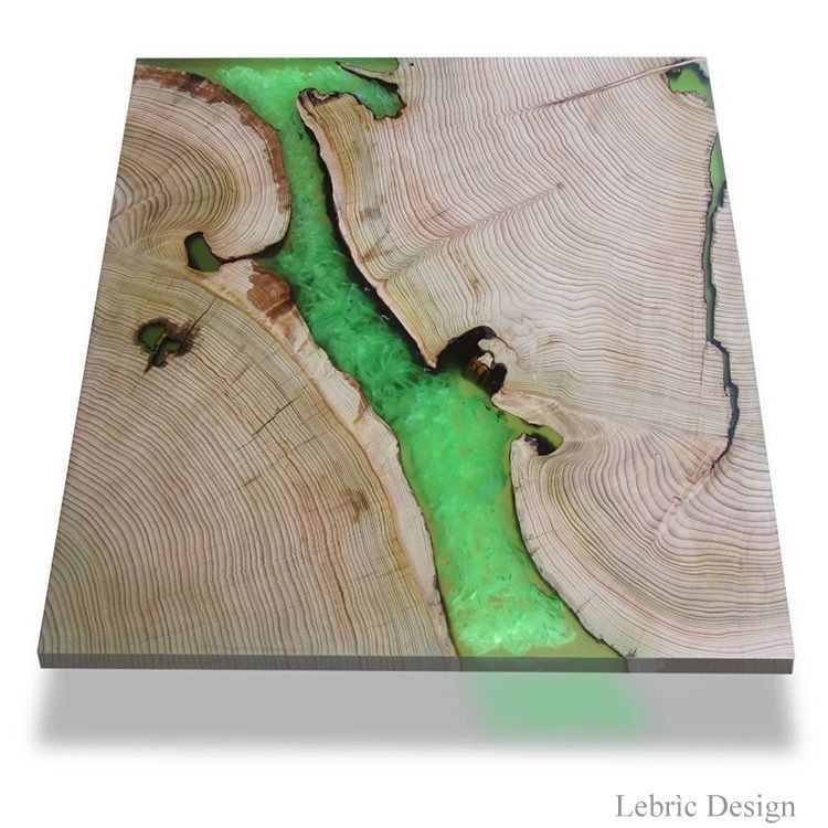 Tavolo in resina - Green Light