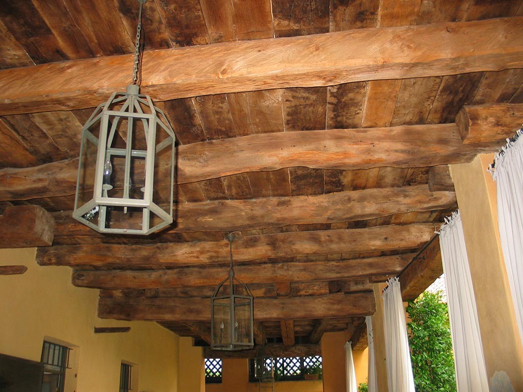 Legno antico: Abete antico in prima patina e Rovere antico in prima patina